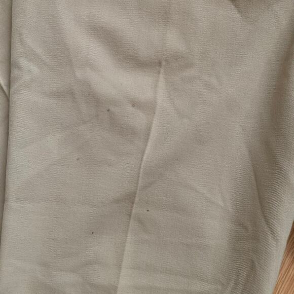 Lauren Ralph Lauren Straight Leg Cream Wool Blend Trouser Pants Size 12 Classic - Picture 6 of 10